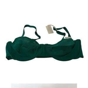 NWT Aerie Women's Smoothez Mesh
Unlined Balconette Underwire Green Size
36DD